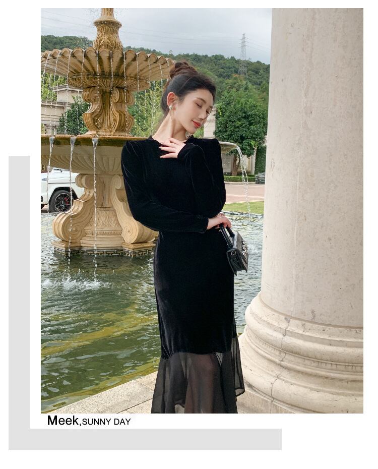 【dress】ドッキングワンピース　M18769