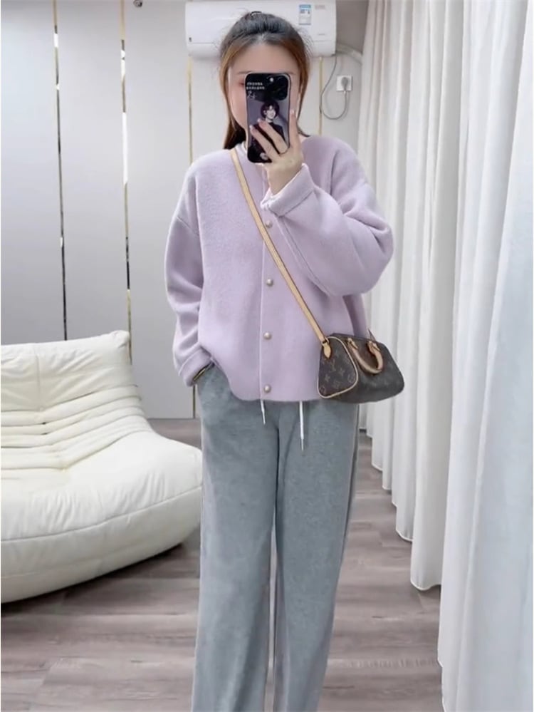 【outer】ニットカーデ　M25960