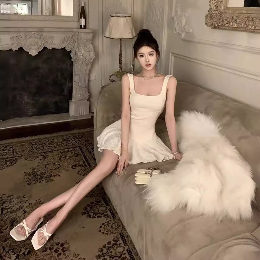 【dress】Aラインキャミワンピース G20410