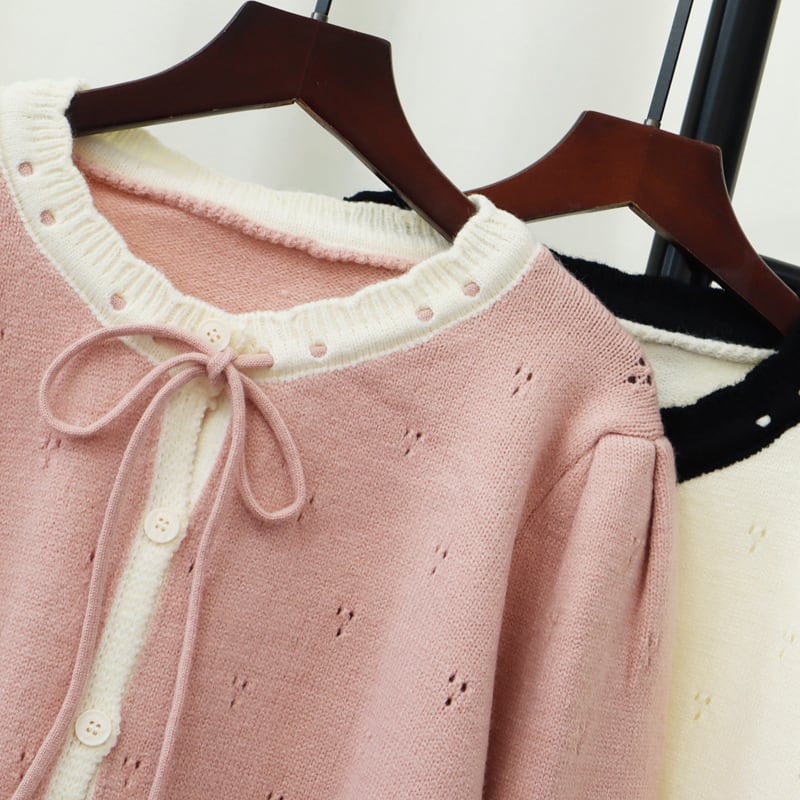 【outer】ニットカーデ　M17962