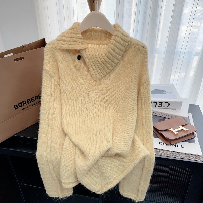 【tops】ハイネックニットセーター　M28243