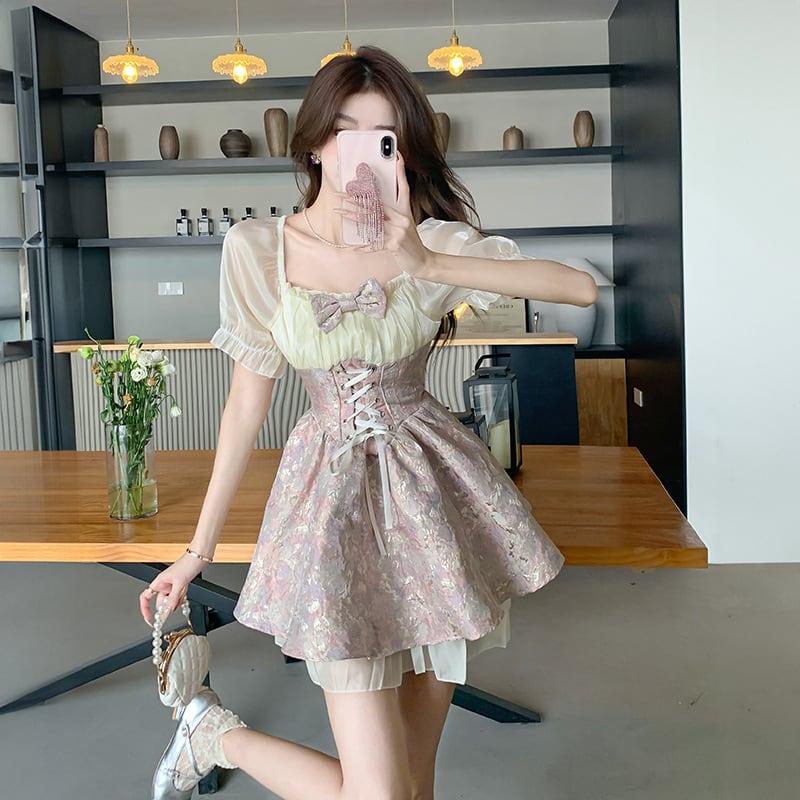 【dress】デートワンピース　M25235