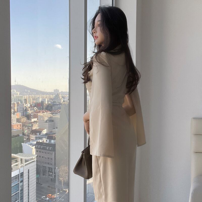 【dress】ダブルボタンワンピース　M18725