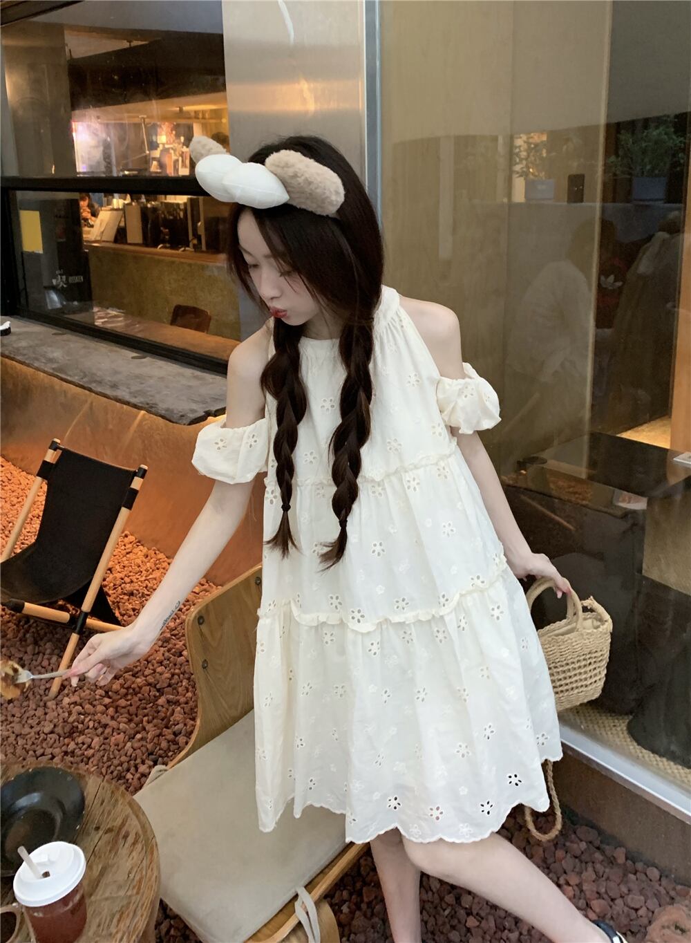 【dress】ホルターネックワンピース G20468