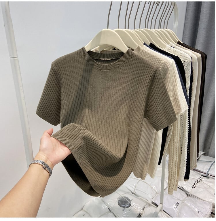 【tops】無地Tシャツ　M24981