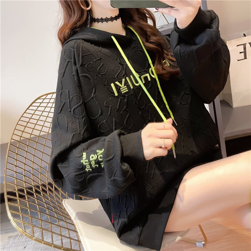 【tops】着回し力抜群!韓国系スウィートデザイン薄手パーカー G1620