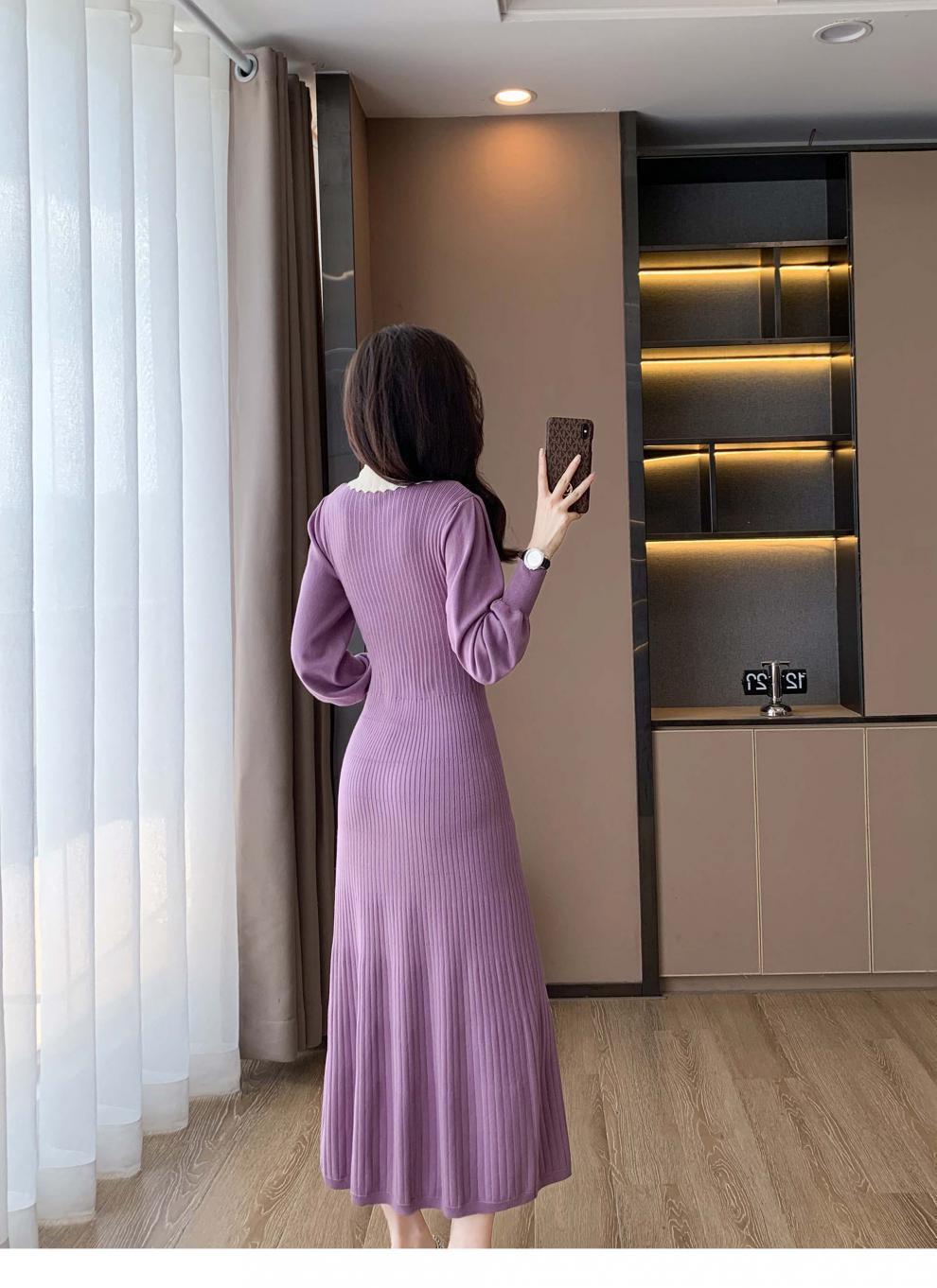 【dress】ニットワンピース　M25691