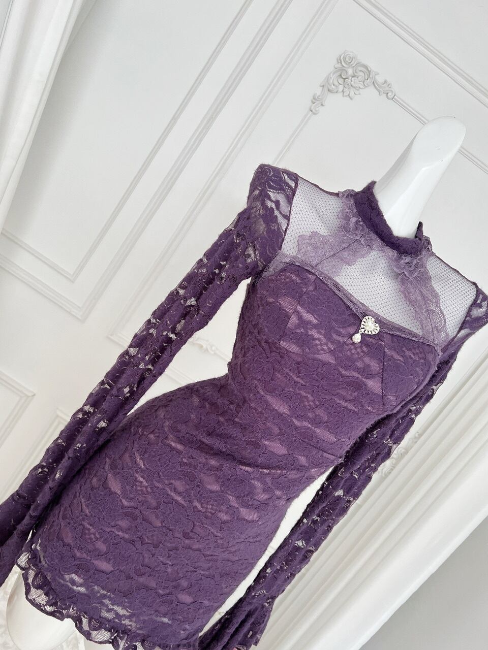 【dress】レースデートワンピース　M29655