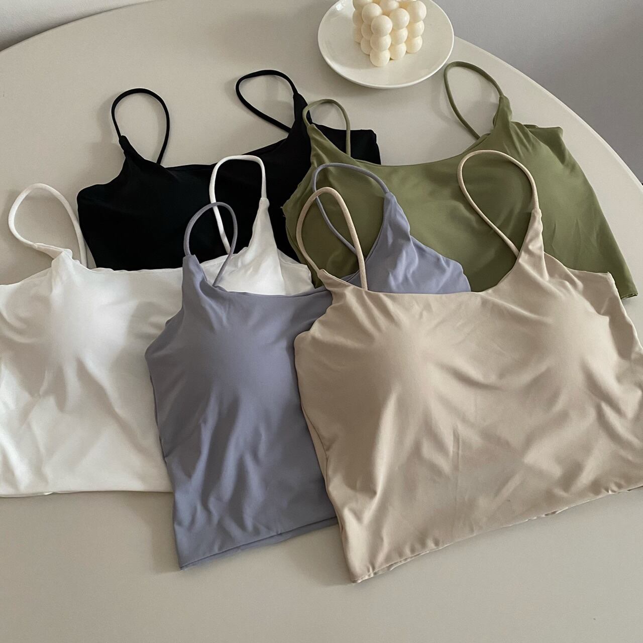 【tops】カップ付きキャミソール　M29791