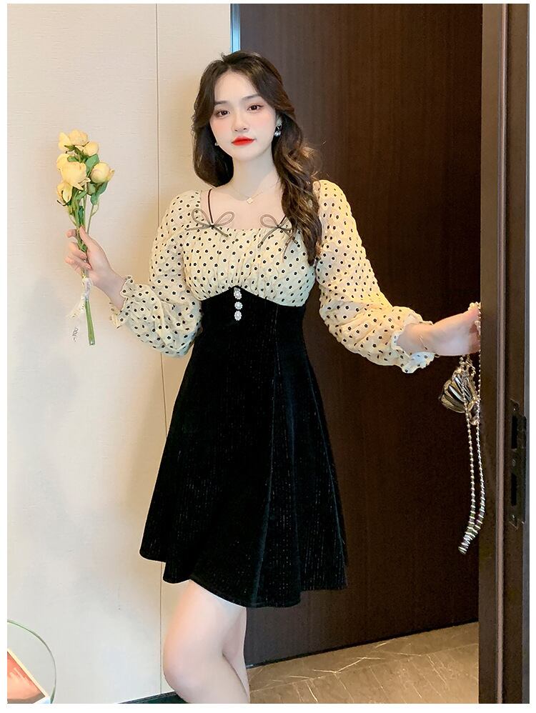 【dress】ドッキングワンピース　M29544