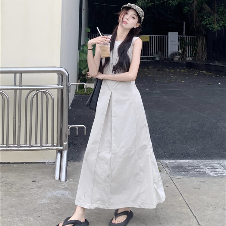 【dress】ノースリーブワンピース　M24530