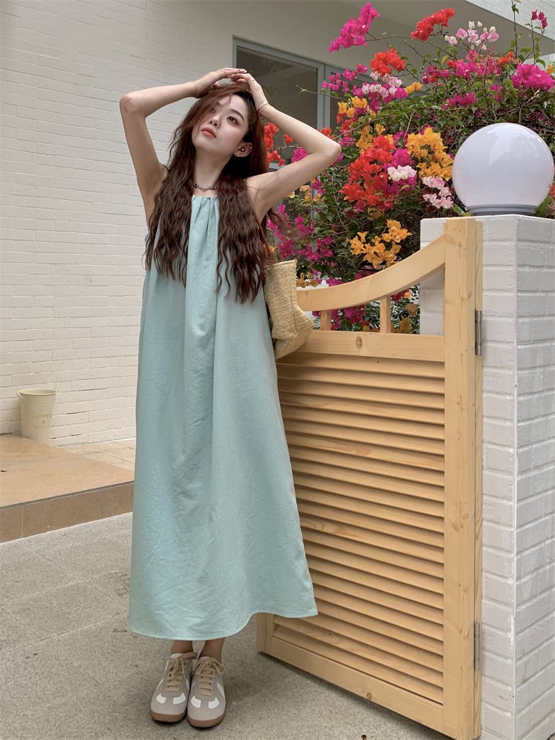 【dress】ノースリーブワンピース　M25058
