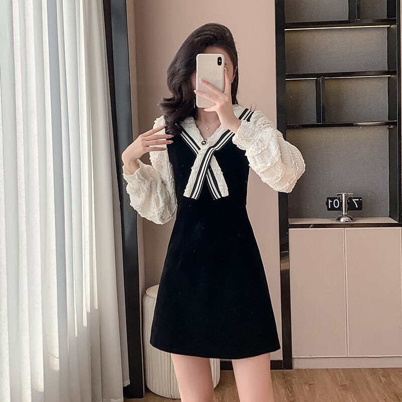 【dress】ドッキングワンピース　M29364
