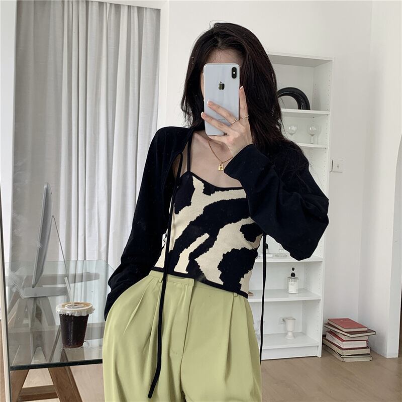 【tops】ニットキャミソールG20107