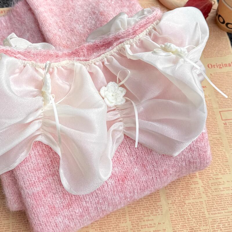 【tops】オフショルダーニットトップス Q7282