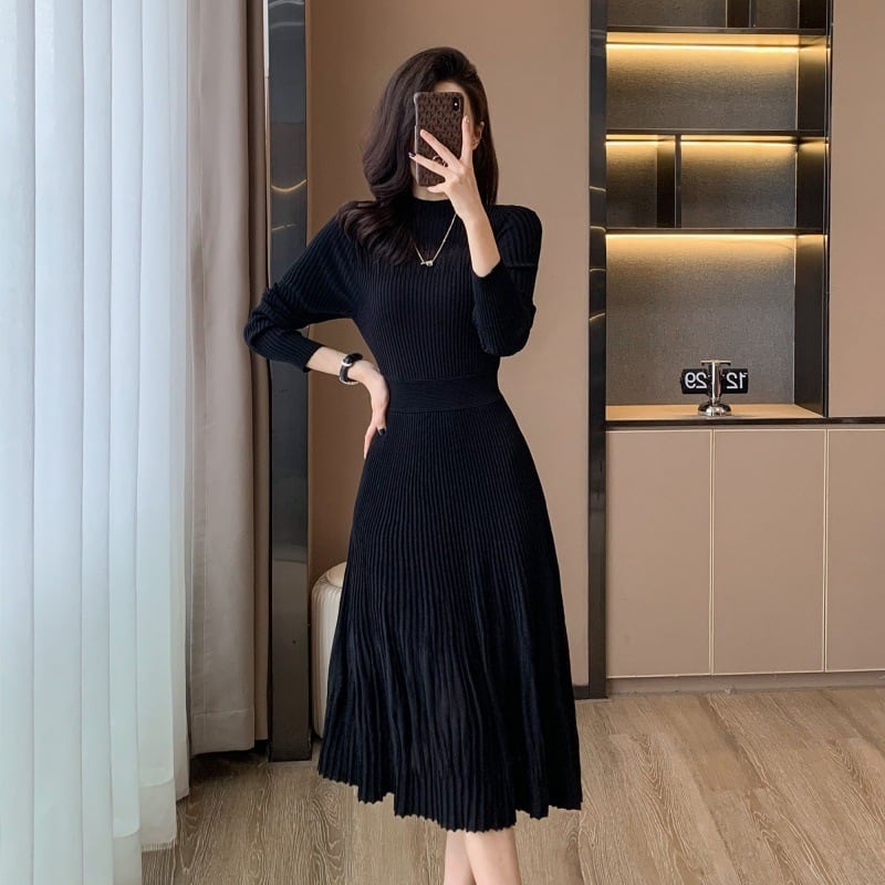 【dress】ニットワンピース　M25692