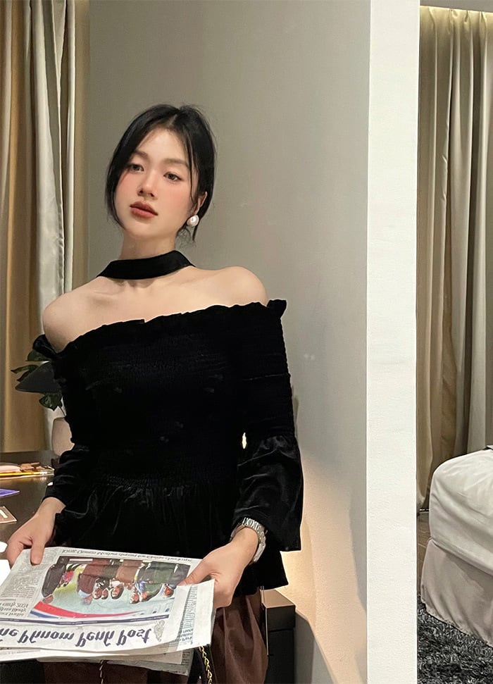 【tops】オフショルダーブラウスG20160