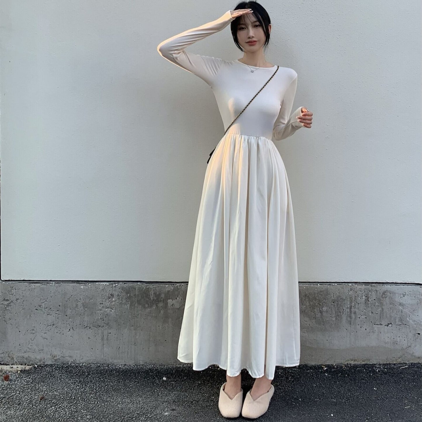 【dress】バックオーポンワンピース　M29711