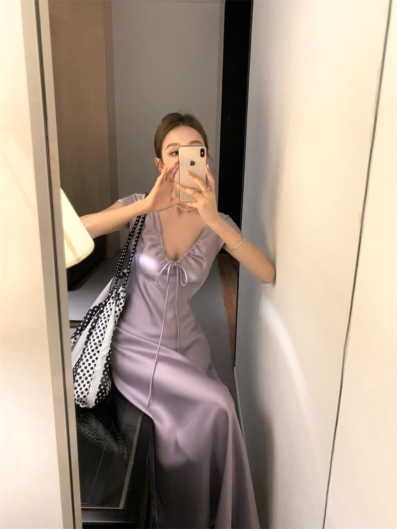 【dress】デートワンピース　M24145