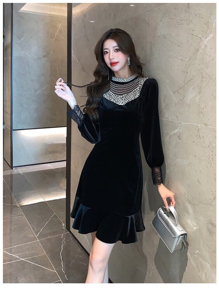 【dress】デートワンピース　M18900