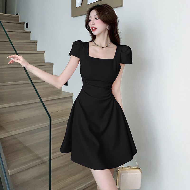 【dress】スクエアネックワンピース G20393
