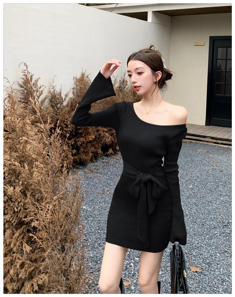 【dress】ニットワンピース　M26415