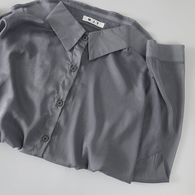 【tops】紫外線対策シャツトップス　M24689