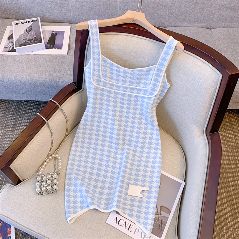 【dress】ニットキャミワンピース G21353