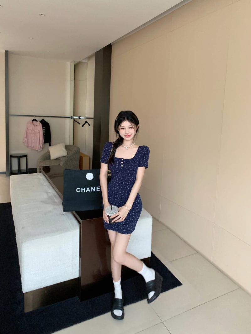 【dress】バックレスワンピース　M24787