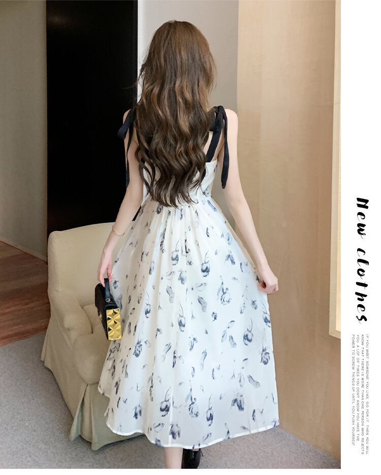 【dress】デート花柄キャミワンピース G21016