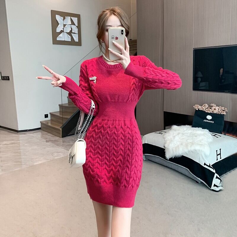 【dress】ニットワンピース　M18797