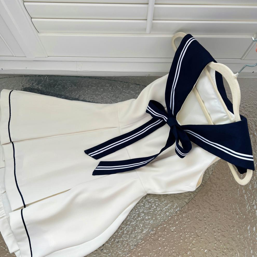 【dress】リボン付きワンピース　M24270