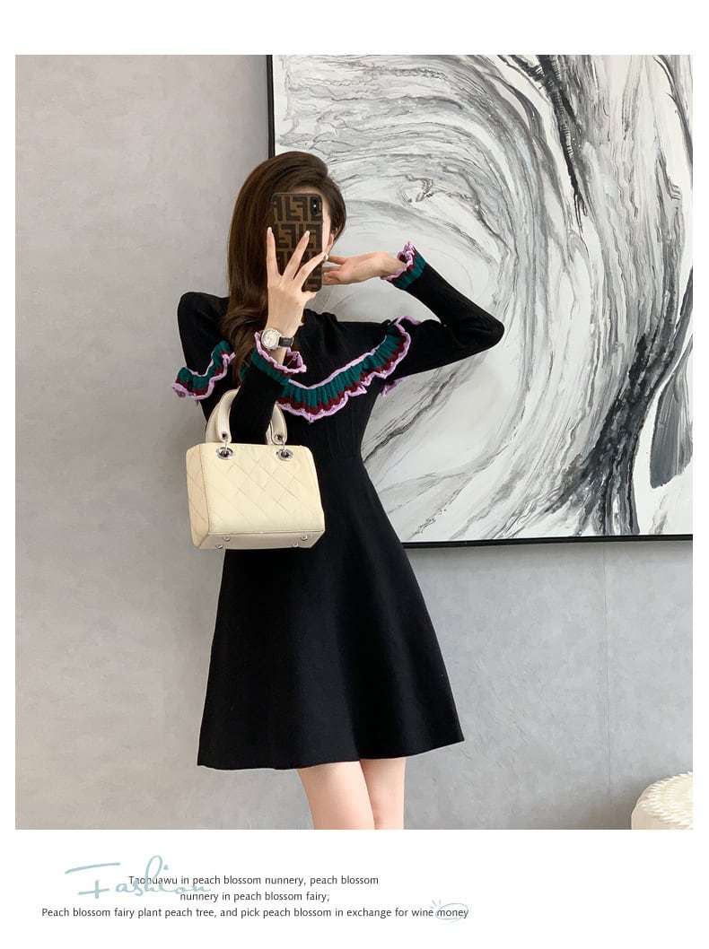 【dress】ニットワンピース　M25499