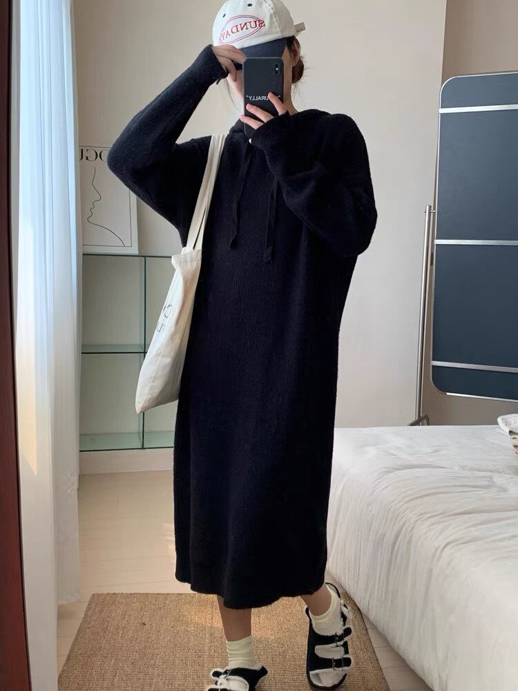 【dress】フード付きワンピース　M19128