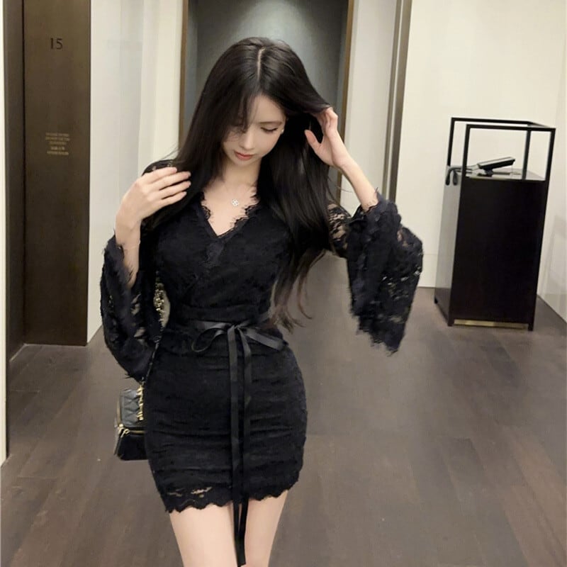 【dress】レースデートワンピース　M28164