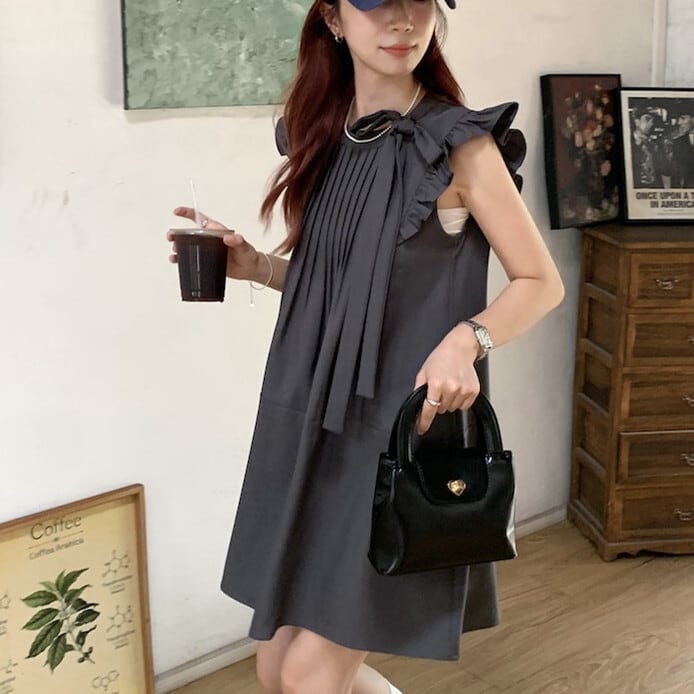 【dress】ノースリーブワンピース　M24532
