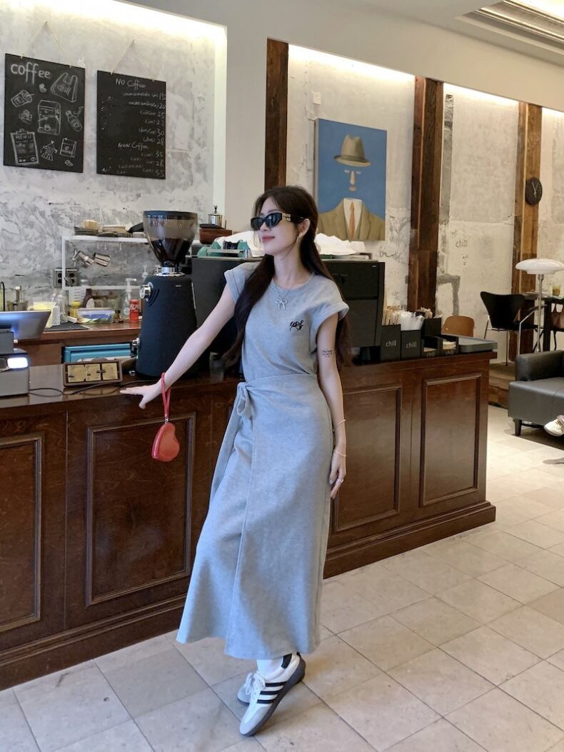 【dress】ノースリーブデザインワンピース G21507