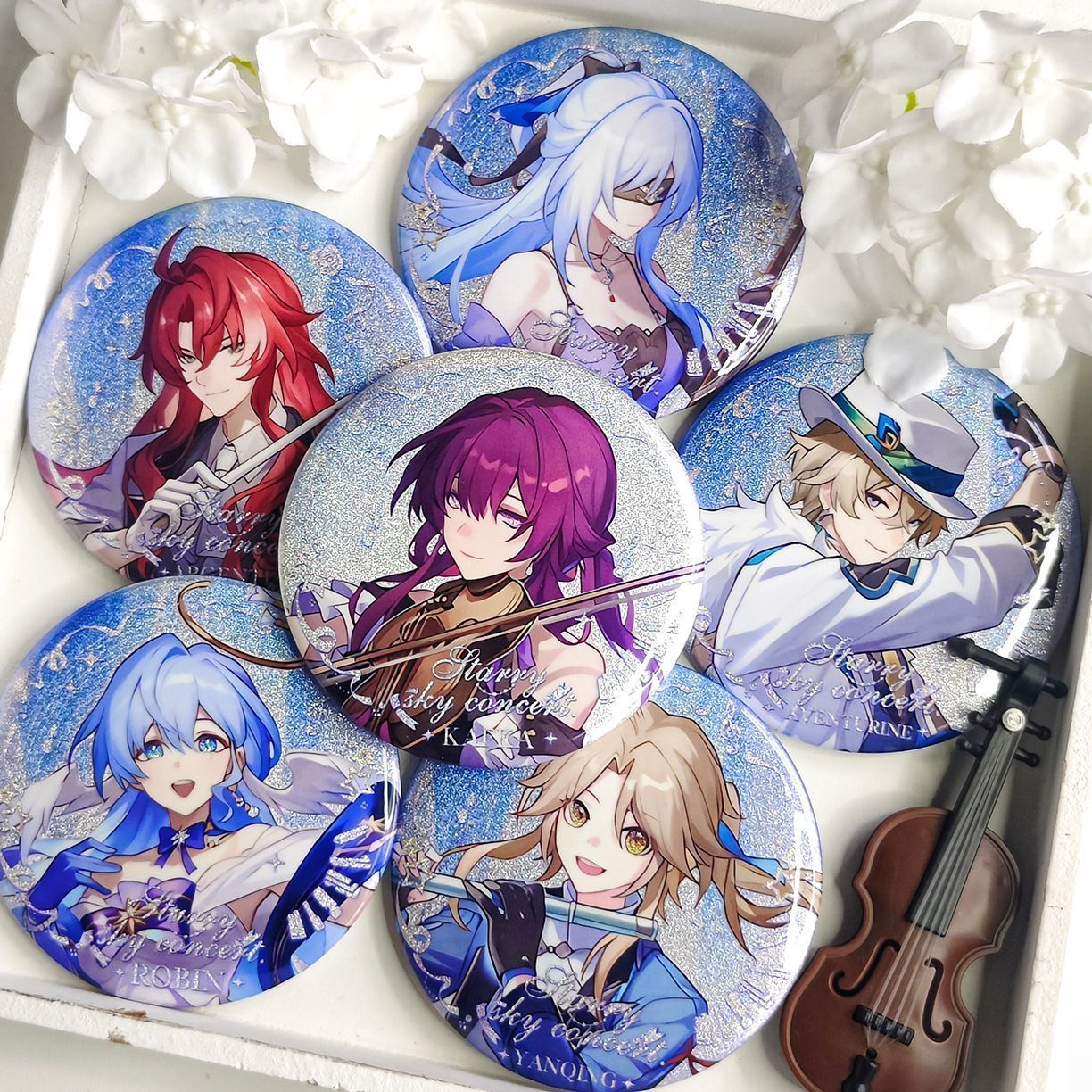 【GOODS】崩壊スターレイル LIVE 缶バッジ Q2197
