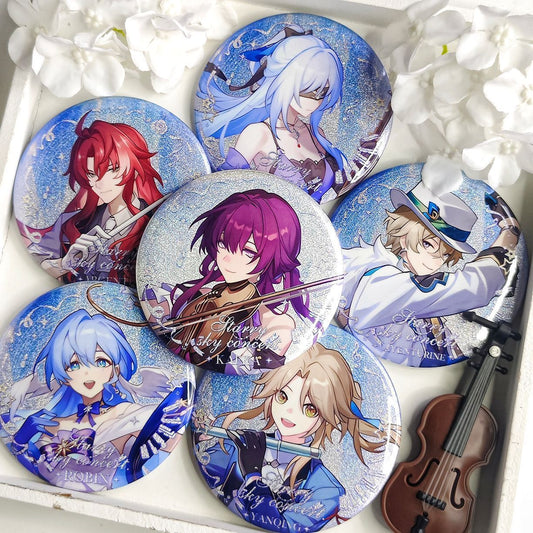 【GOODS】崩壊スターレイル LIVE 缶バッジ Q2197