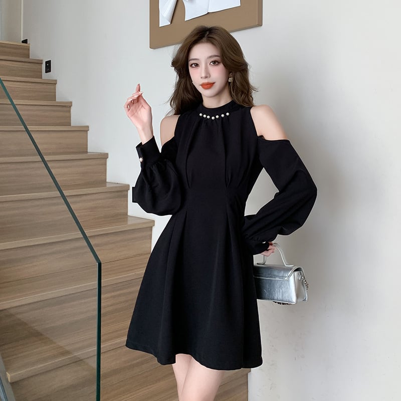 【dress】オフショルダーワンピース　M28871