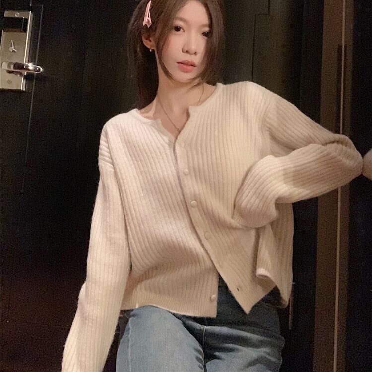 【outer】ニットカーデ　M28828