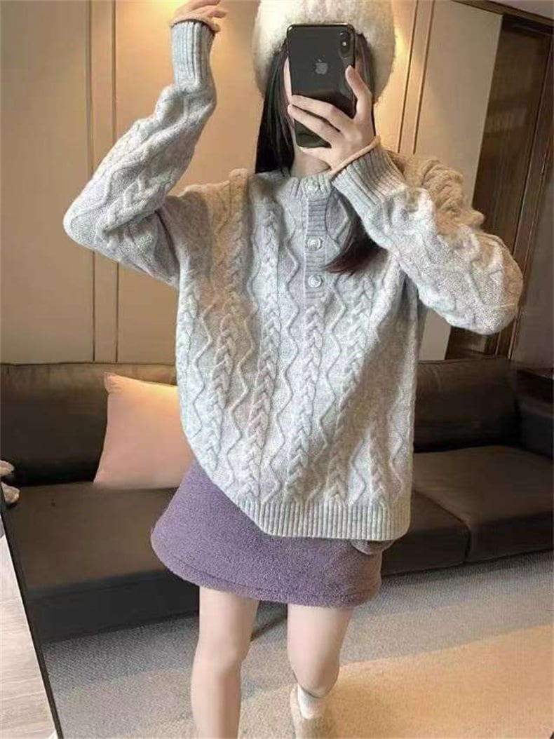 【tops】ニットセーター　M27087