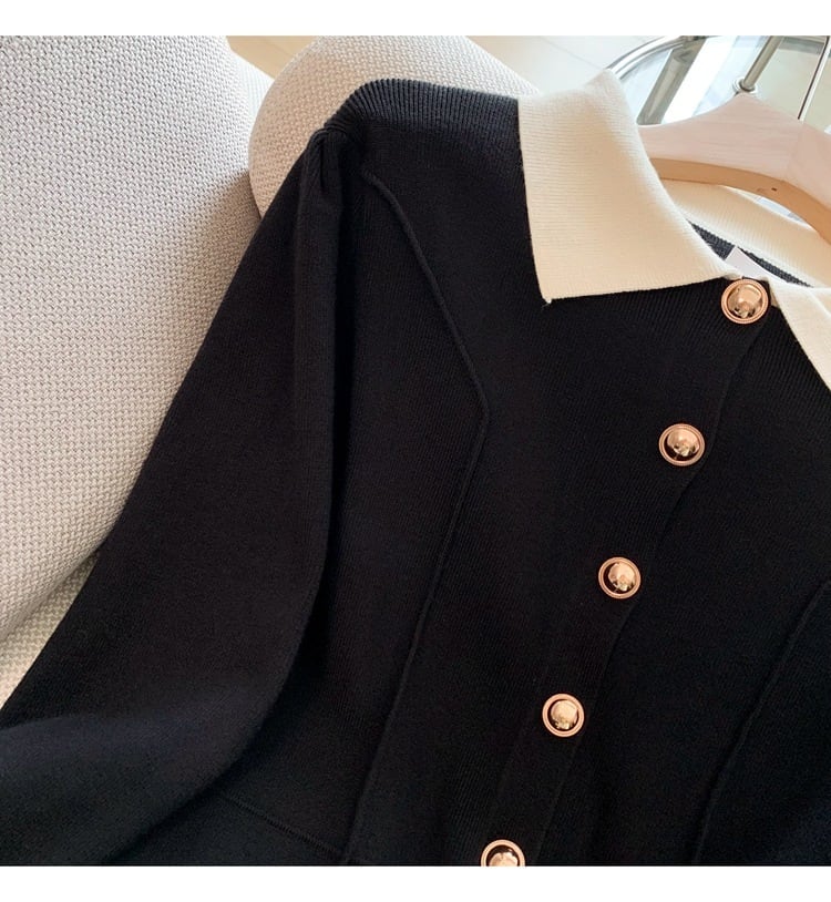 【dress】ニットワンピース　M25426