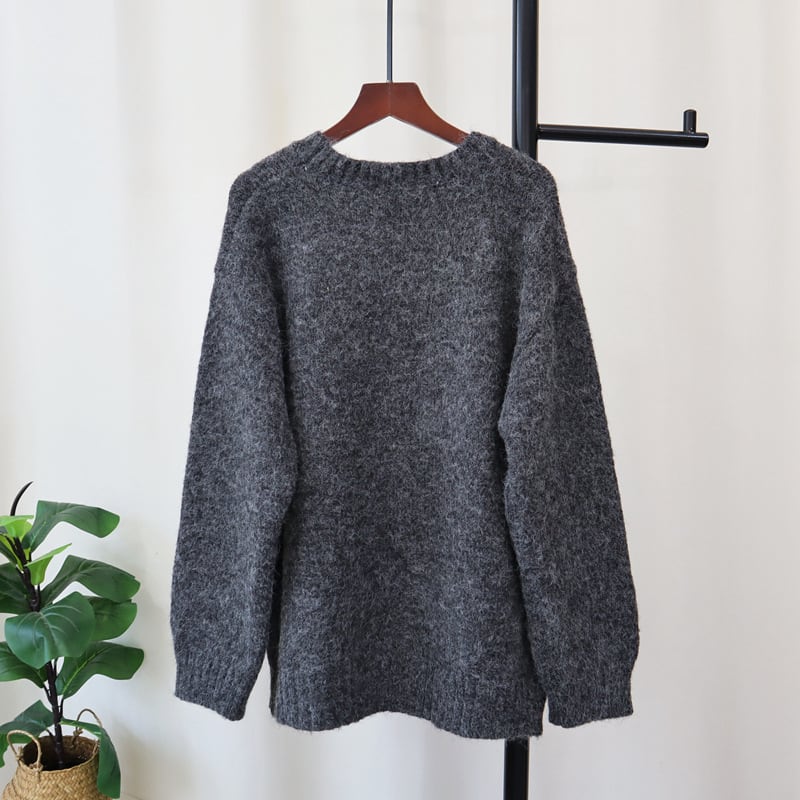 【tops】クルーネックニットセーター　M27295