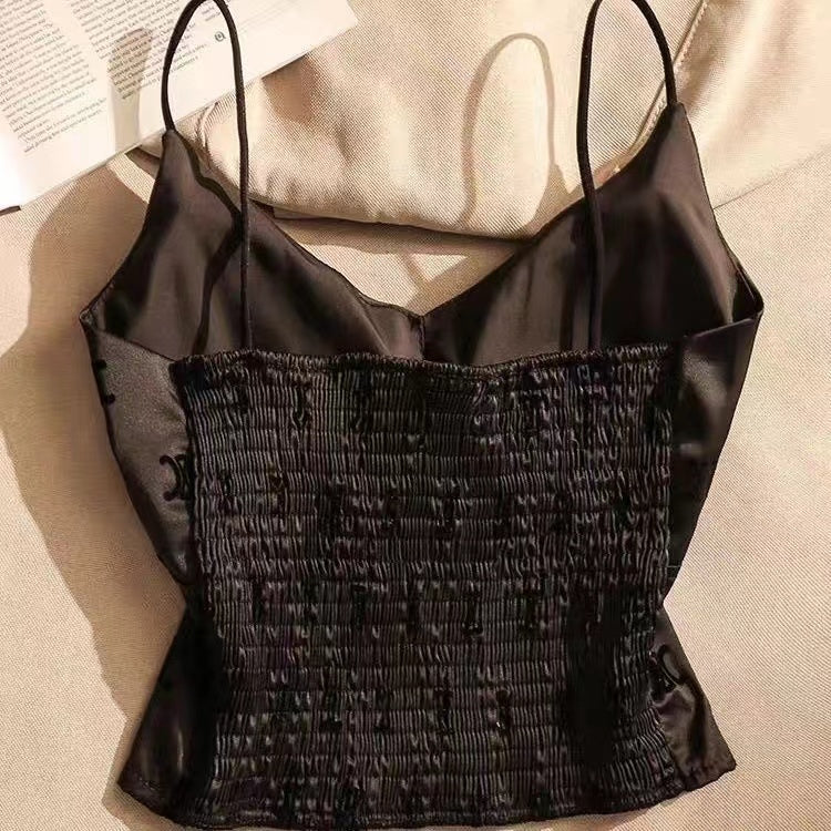 【tops】カップ付きインナーキャミソール F7568