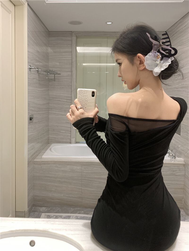 【dress】不規則 イレギュラーデートワンピース　M28177
