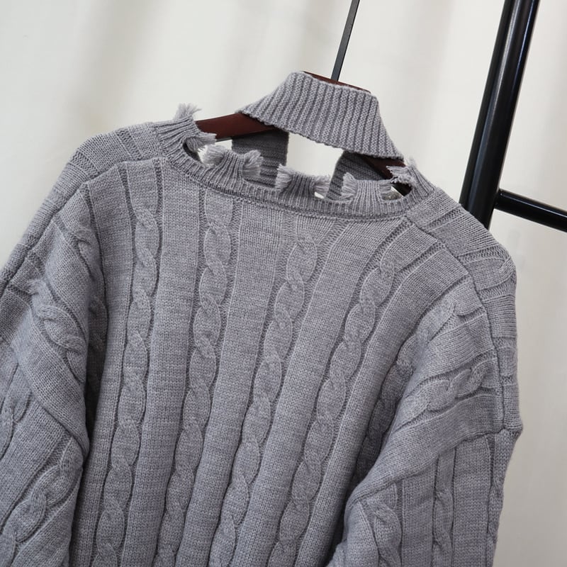 【tops】ニットセーター　M27560