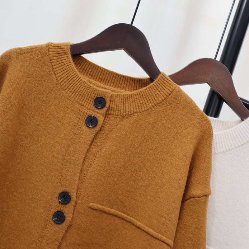 【outer】ニットカーデ　M27393