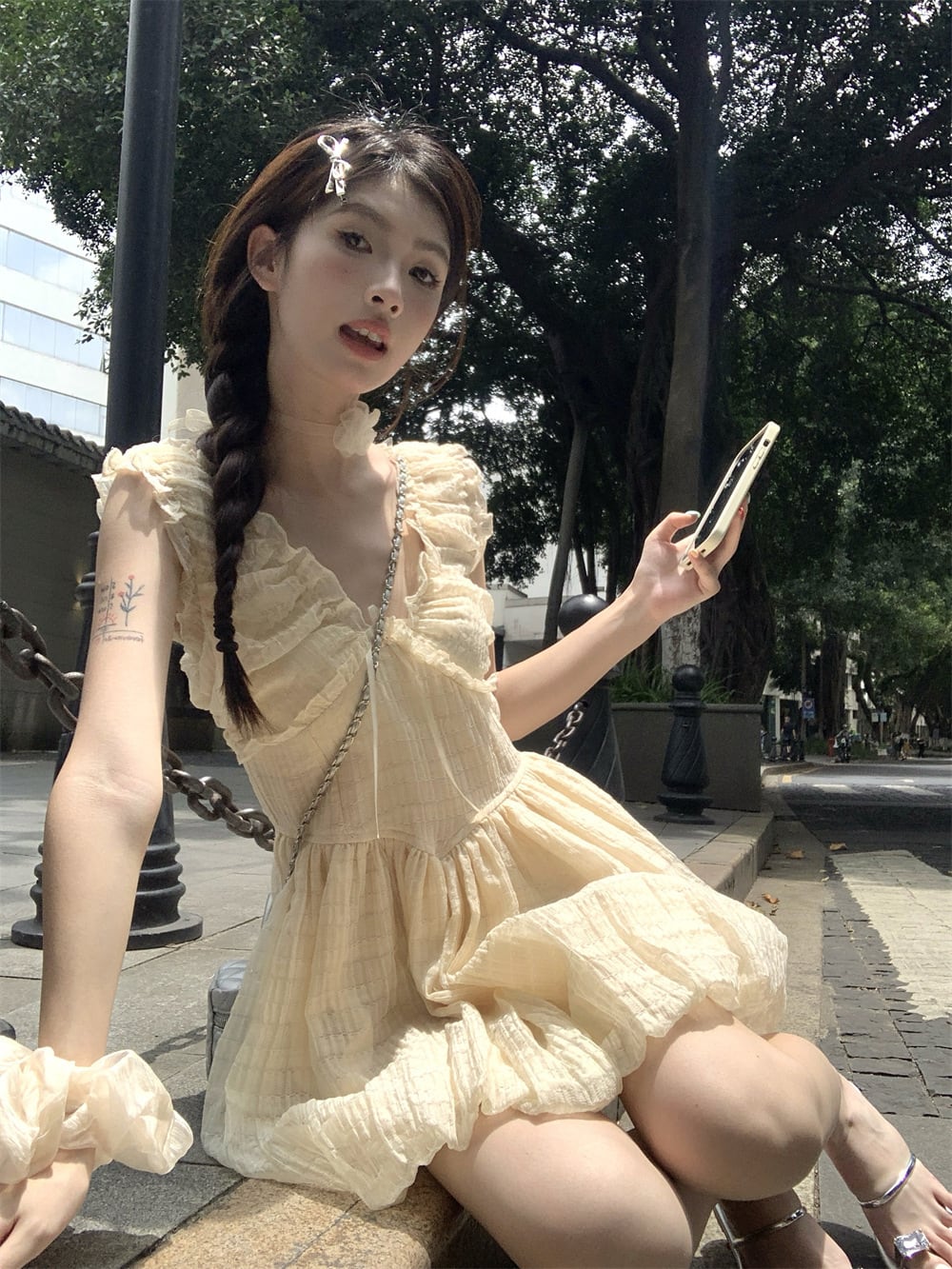 【dress】デートワンピース　M24940