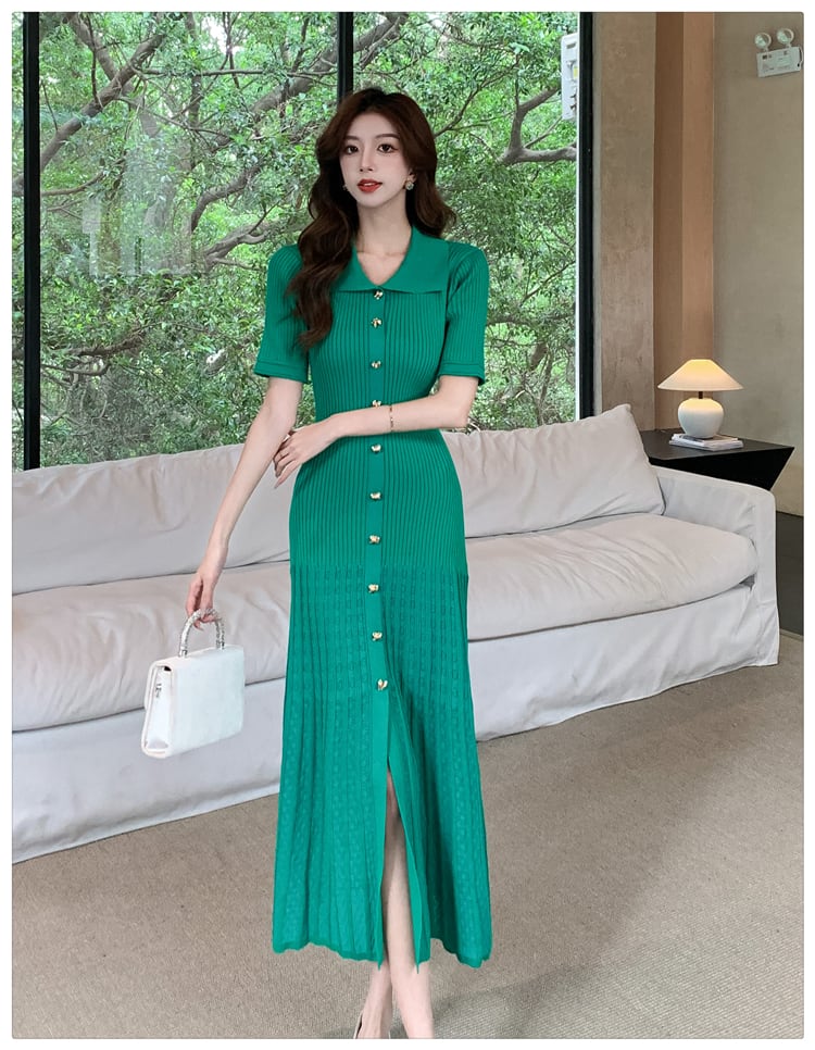 【dress】ニットワンピース　M23902